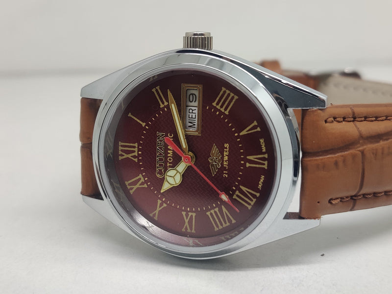 Citizen Automatic 8200 Movement stainless steel Japan Made 21 Jewels Men s Wrist Watch