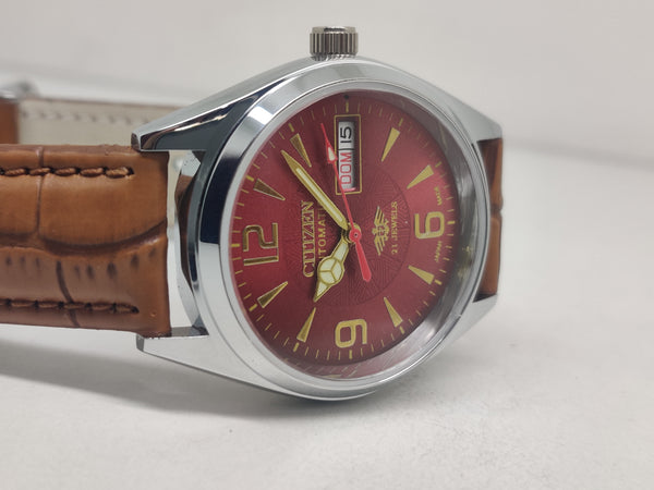 Citizen Automatic 8200 Movement stainless steel Japan Made 21 Jewels Men s Wrist Watch