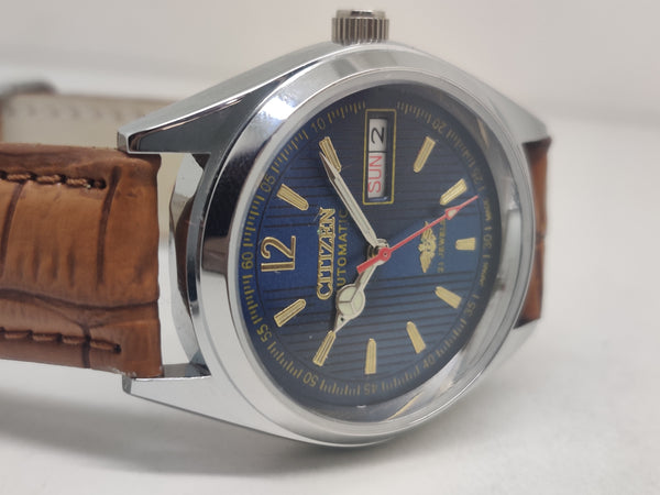 CITIZEN AUTOMATIC 8200 MOVEMENT STAINLESS STEEL JAPAN MADE 21 JEWELS MEN S WRIST WATCH