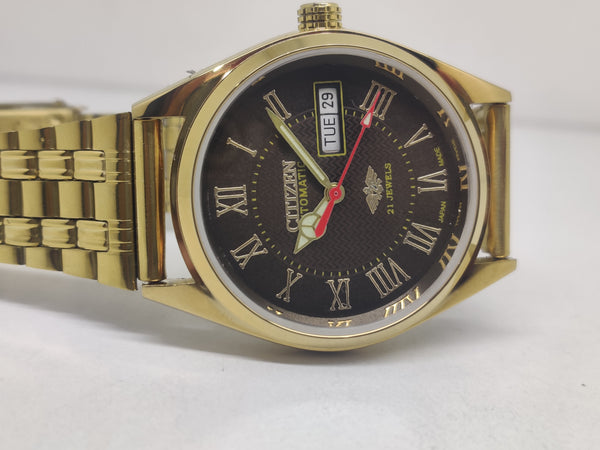Citizen Automatic 8200 Movement stainless steel Japan Made 21 Jewels Men s Wrist Watch