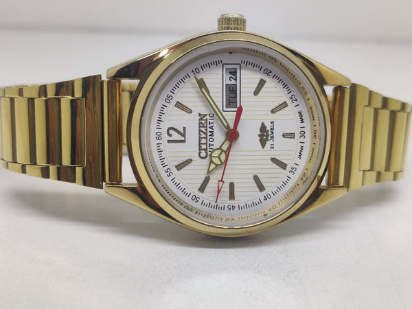 Citizen Automatic 8200 Movement stainless steel Japan Made 21 Jewels Men s Wrist Watch
