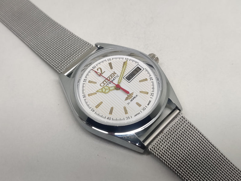 Citizen Automatic 8200 Movement stainless steel Japan Made 21 Jewels Men s Wrist Watch