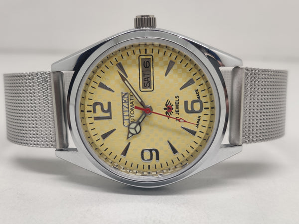 Citizen Automatic 8200 Movement stainless steel Japan Made 21 Jewels Men s Wrist Watch