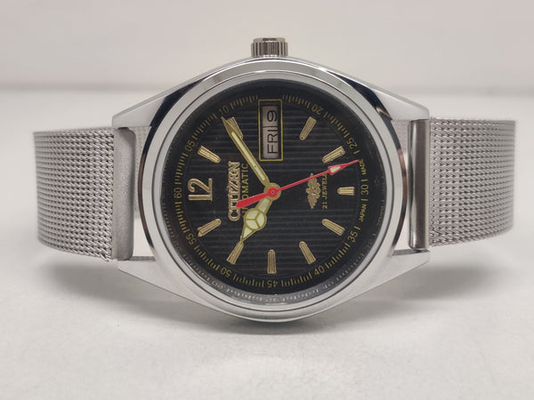 Citizen Automatic 8200 Movement stainless steel Japan Made 21 Jewels Men s Wrist Watch