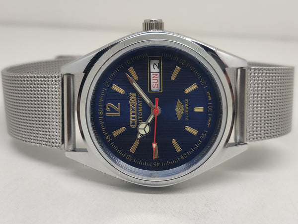 Citizen Automatic 8200 Movement stainless steel Japan Made 21 Jewels Men s Wrist Watch