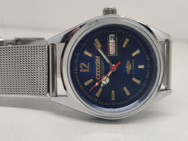 Citizen Automatic 8200 Movement stainless steel Japan Made 21 Jewels Men s Wrist Watch