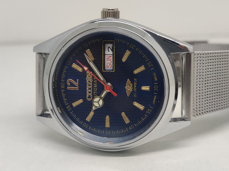 Citizen Automatic 8200 Movement stainless steel Japan Made 21 Jewels Men s Wrist Watch