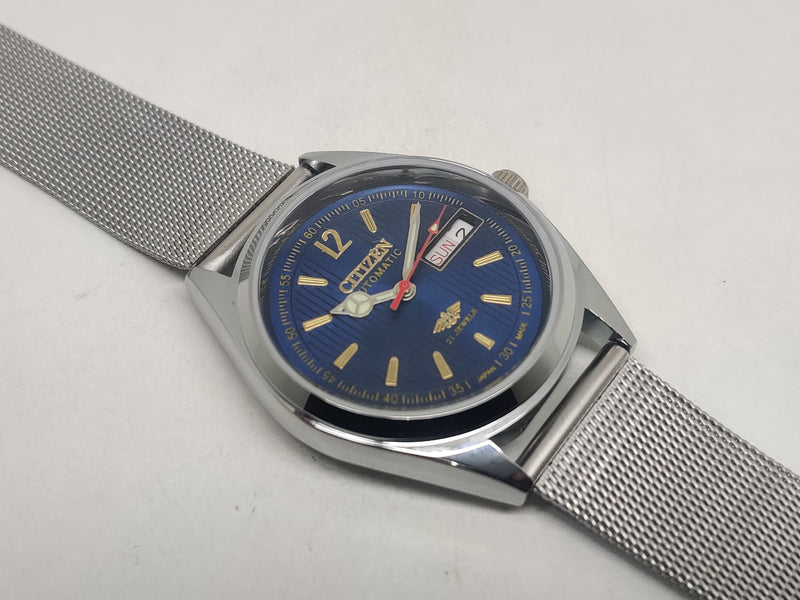 Citizen Automatic 8200 Movement stainless steel Japan Made 21 Jewels Men s Wrist Watch