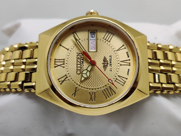 Citizen Automatic 8200 Movement stainless steel Japan Made 21 Jewels Men s Wrist Watch