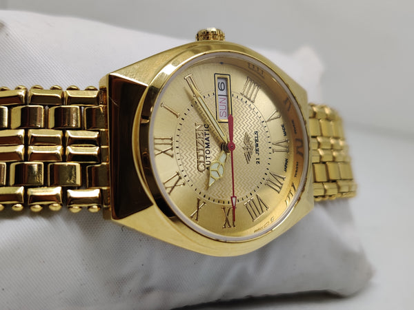Citizen Automatic 8200 Movement stainless steel Japan Made 21 Jewels Men s Wrist Watch