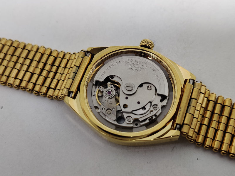 Citizen Automatic 8200 Movement stainless steel Japan Made 21 Jewels Men s Wrist Watch