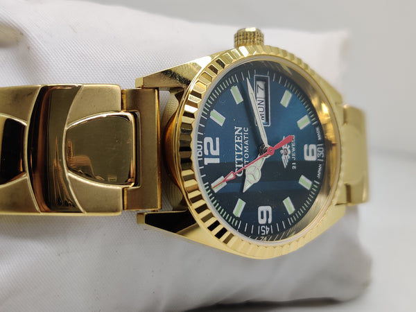 Citizen Automatic 8200 Movement stainless steel Japan Made 21 Jewels Men s Wrist Watch