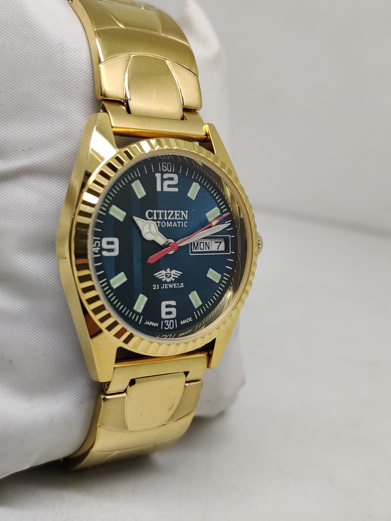 Citizen Automatic 8200 Movement stainless steel Japan Made 21 Jewels Men s Wrist Watch