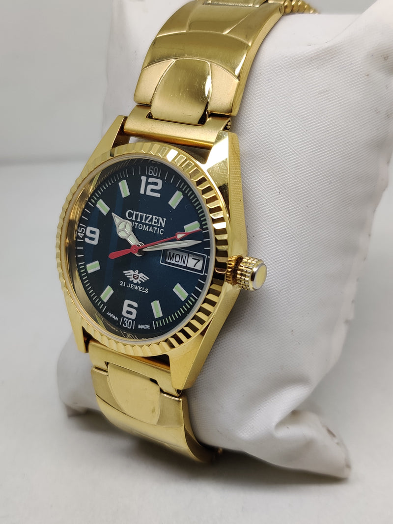 Citizen Automatic 8200 Movement stainless steel Japan Made 21 Jewels Men s Wrist Watch