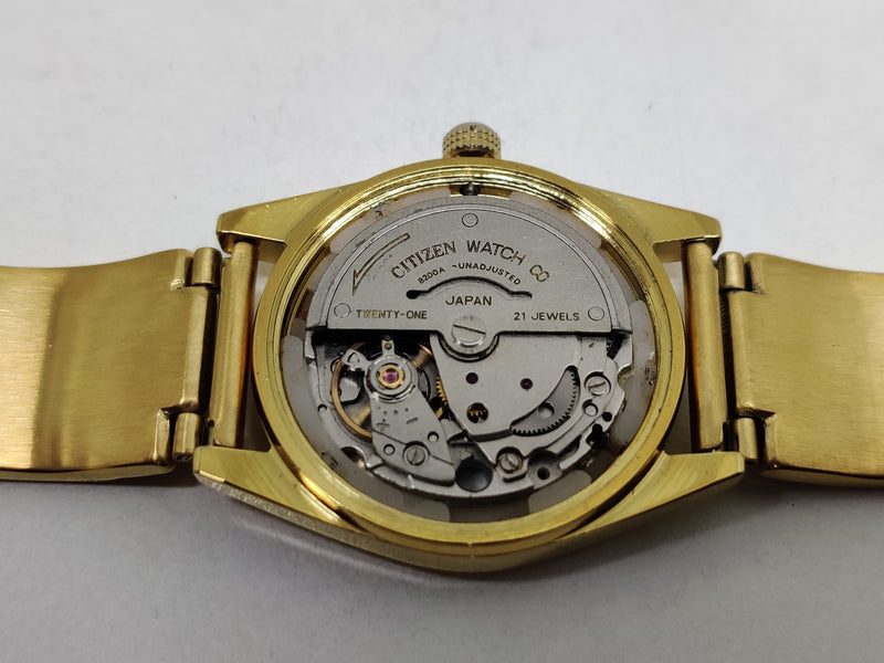 Citizen Automatic 8200 Movement stainless steel Japan Made 21 Jewels Men s Wrist Watch