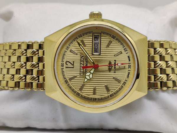 Citizen Automatic 8200 Movement stainless steel Japan Made 21 Jewels Men s Wrist Watch