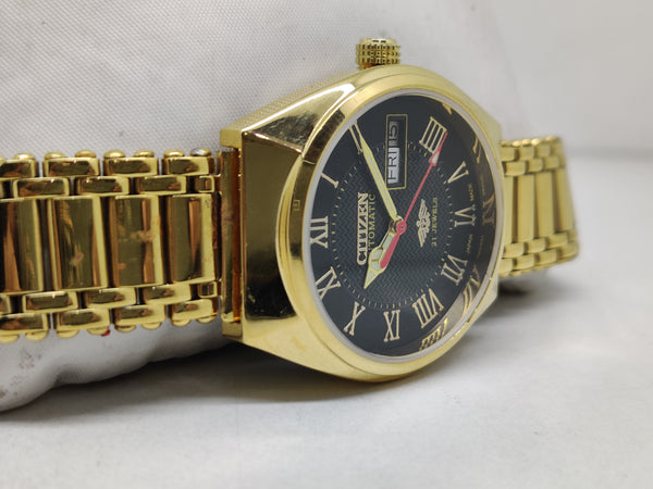 Citizen Automatic 8200 Movement stainless steel Japan Made 21 Jewels Men s Wrist Watch