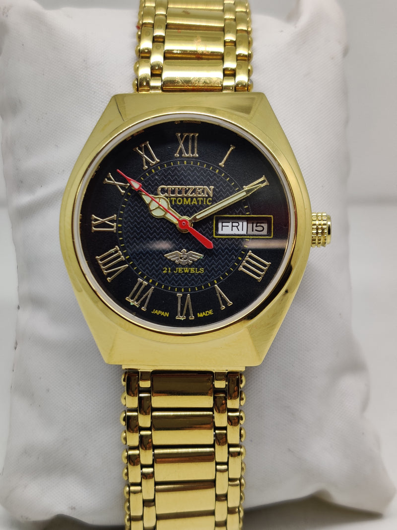 Citizen Automatic 8200 Movement stainless steel Japan Made 21 Jewels Men s Wrist Watch