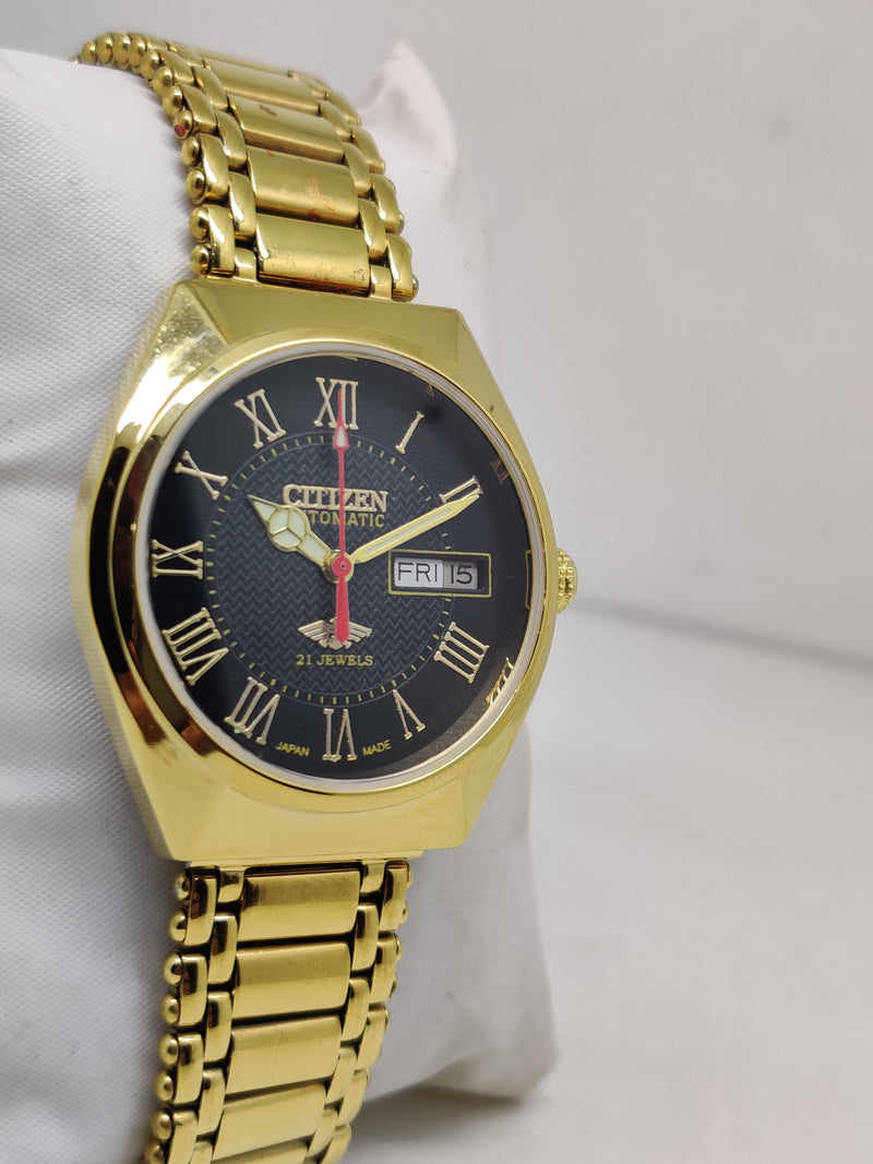 Citizen Automatic 8200 Movement stainless steel Japan Made 21 Jewels Men s Wrist Watch