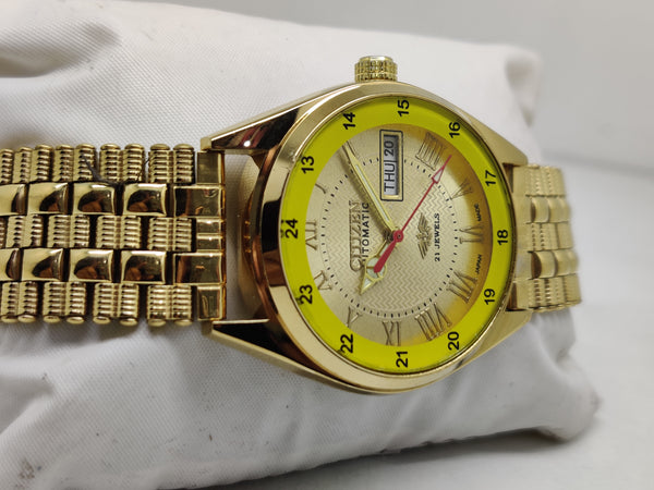 Citizen Automatic 8200 Movement stainless steel Japan Made 21 Jewels Men s Wrist Watch