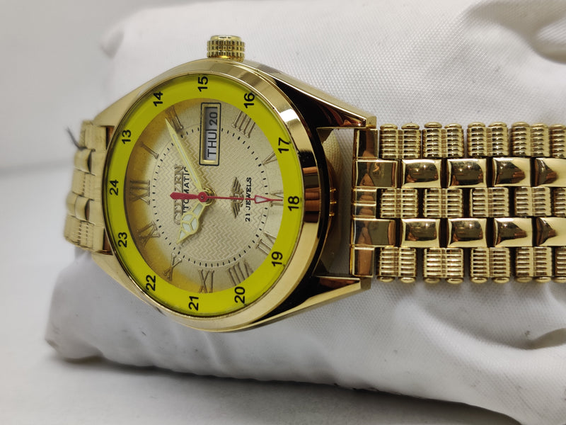 Citizen Automatic 8200 Movement stainless steel Japan Made 21 Jewels Men s Wrist Watch