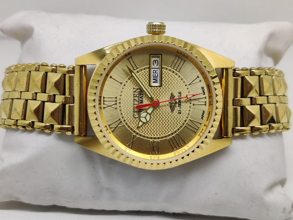 Citizen Automatic 8200 Movement stainless steel Japan Made 21 Jewels Men s Wrist Watch