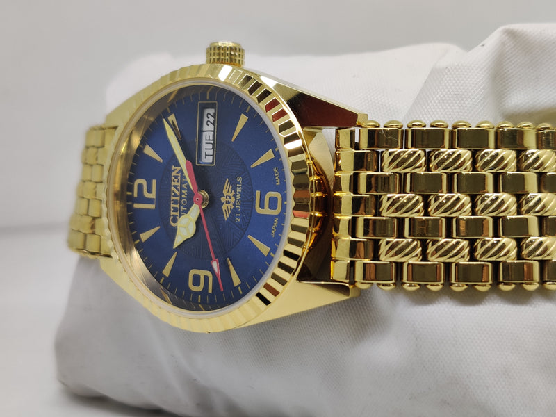 Citizen Automatic 8200 Movement stainless steel Japan Made 21 Jewels Men s Wrist Watch