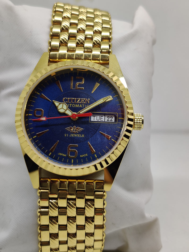 Citizen Automatic 8200 Movement stainless steel Japan Made 21 Jewels Men s Wrist Watch