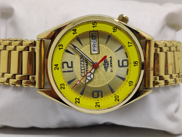 Citizen Automatic 8200 Movement stainless steel Japan Made 21 Jewels Men s Wrist Watch