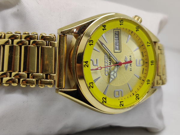 Citizen Automatic 8200 Movement stainless steel Japan Made 21 Jewels Men s Wrist Watch