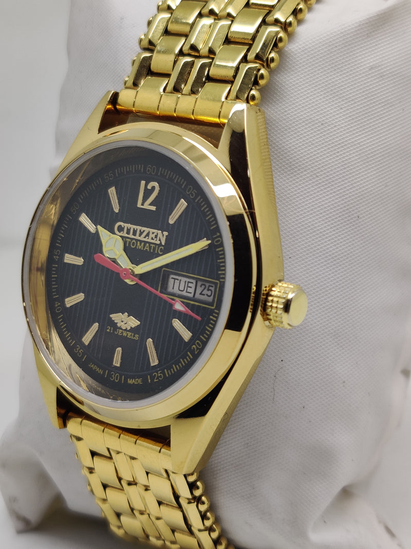 Citizen Automatic 8200 Movement stainless steel Japan Made 21 Jewels Men s Wrist Watch