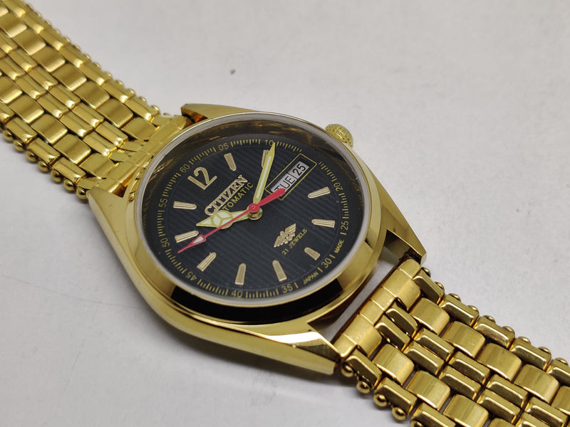 Citizen Automatic 8200 Movement stainless steel Japan Made 21 Jewels Men s Wrist Watch