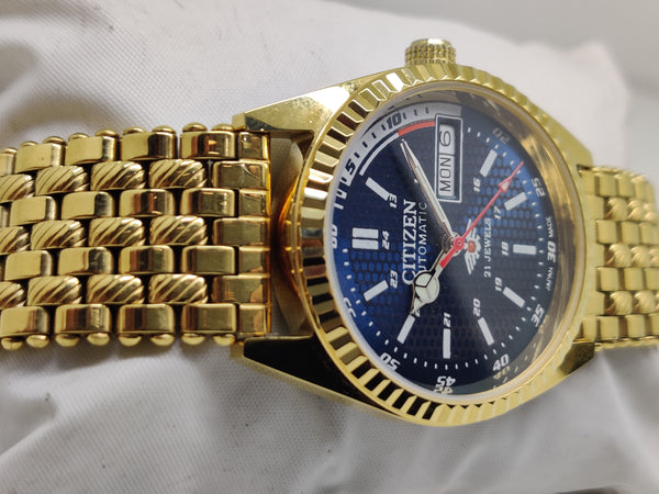 Citizen Automatic 8200 Movement stainless steel Japan Made 21 Jewels Men s Wrist Watch