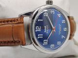 Hmt Pilot Mechanical Handwinding Movement stainless Steel Para Shock 17 Jewels Analog Dial Wrist Watch For Men