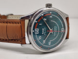 Hmt Pilot Mechanical Handwinding Movement stainless Steel Para Shock 17 Jewels Analog Dial Wrist Watch For Men