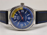 Hmt Pilot Mechanical Handwinding Movement stainless Steel Para Shock 17 Jewels Analog Dial Wrist Watch For Men
