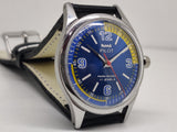 Hmt Pilot Mechanical Handwinding Movement stainless Steel Para Shock 17 Jewels Analog Dial Wrist Watch For Men