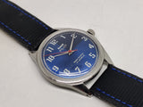 Hmt Pilot Mechanical Handwinding Movement stainless Steel Para Shock 17 Jewels Analog Dial Wrist Watch For Men