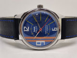 Hmt Pilot Mechanical Handwinding Movement stainless Steel Para Shock 17 Jewels Analog Dial Wrist Watch For Men