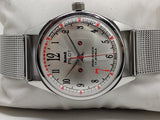Hmt Pilot Mechanical Handwinding Movement stainless Steel Para Shock 17 Jewels Analog Dial Wrist Watch For Men