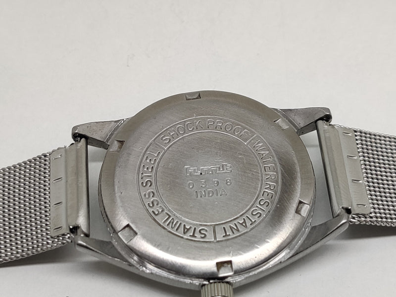 Hmt Pilot Mechanical Handwinding Movement stainless Steel Para Shock 17 Jewels Analog Dial Wrist Watch For Men
