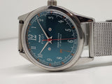 Hmt Pilot Mechanical Handwinding Movement stainless Steel Para Shock 17 Jewels Analog Dial Wrist Watch For Men