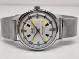 Hmt Pilot Mechanical Handwinding Movement stainless Steel Para Shock 17 Jewels Analog Dial Wrist Watch For Men