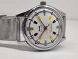 Hmt Pilot Mechanical Handwinding Movement stainless Steel Para Shock 17 Jewels Analog Dial Wrist Watch For Men