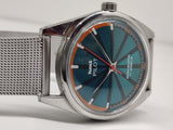 Hmt Pilot Mechanical Handwinding Movement stainless Steel Para Shock 17 Jewels Analog Dial Wrist Watch For Men