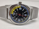 Hmt Pilot Mechanical Handwinding Movement stainless Steel Para Shock 17 Jewels Analog Dial Wrist Watch For Men