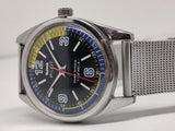 Hmt Pilot Mechanical Handwinding Movement stainless Steel Para Shock 17 Jewels Analog Dial Wrist Watch For Men