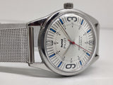 Hmt Pilot Mechanical Handwinding Movement stainless Steel Para Shock 17 Jewels Analog Dial Wrist Watch For Men