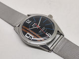 Hmt Pilot Mechanical Handwinding Movement stainless Steel Para Shock 17 Jewels Analog Dial Wrist Watch For Men