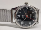 Hmt Pilot Mechanical Handwinding Movement stainless Steel Para Shock 17 Jewels Analog Dial Wrist Watch For Men